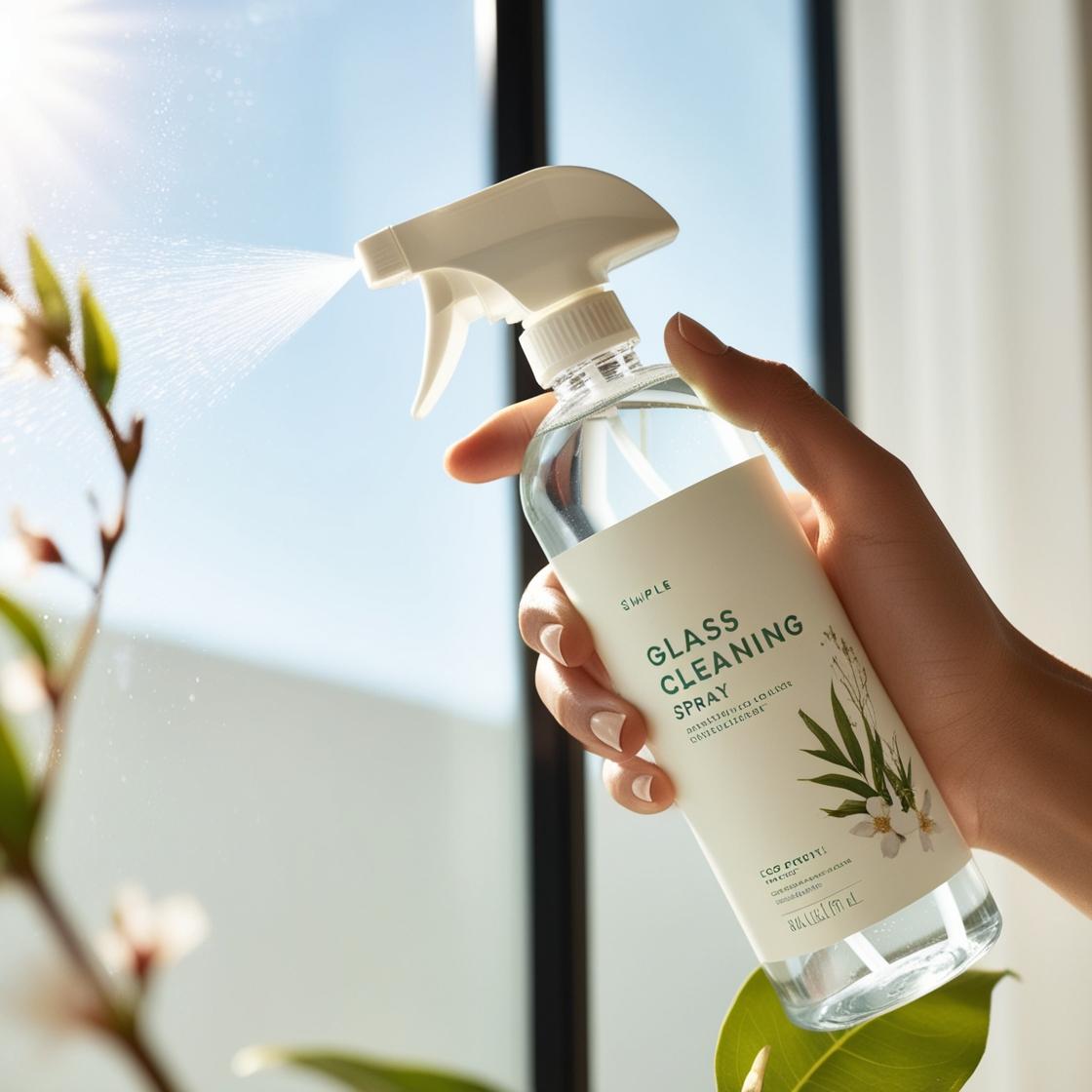 Spray de limpeza Natural