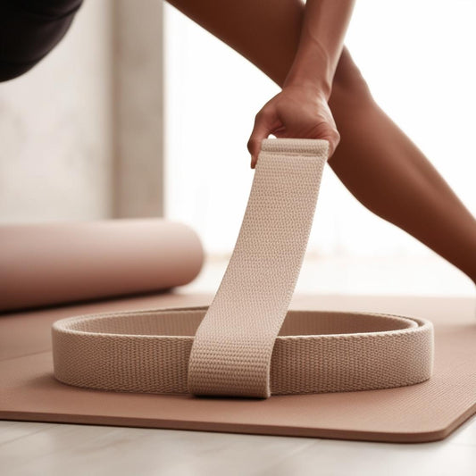 Cinto de Yoga Bege